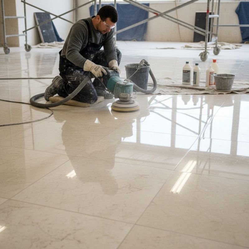 Local Concrete Polishing pros at work